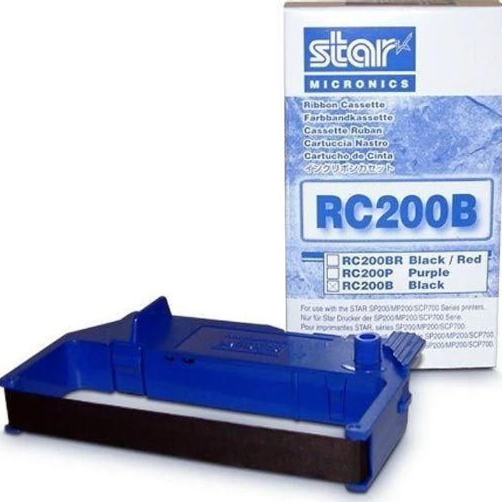 Star Micronics RC200B/SP200/SP212BK Negra Cinta Matricial Original - 30980115 1