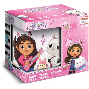 Safta Gabby's Dollhouse Party Taza Ceramica de 325ml - Multicolor