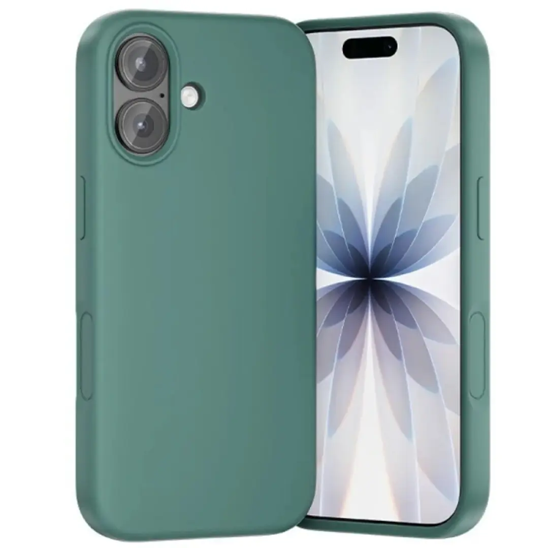 Vention Funda de Silicona para Iphone 17 - Anillo Magnetico MagSafe - Compatible con Carga Inalambrica - Color Aguamarina 1