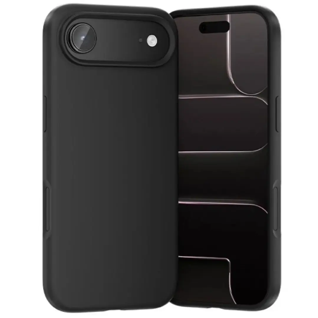 Vention Funda de Silicona para Iphone 17 Air - Anillo Magnetico MagSafe - Compatible con Carga Inalambrica - Color Negro 1
