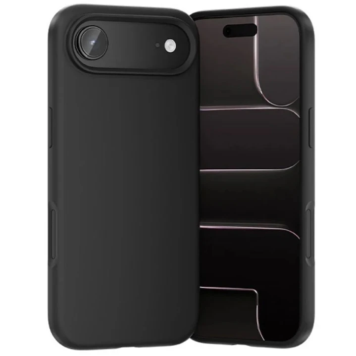 Vention Funda de Silicona para Iphone 17 Air - Anillo Magnetico MagSafe - Compatible con Carga Inalambrica - Color Negro 1