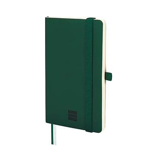 Finocam Nexo Cuaderno de Tapa Blanda - 72 Hojas - 90x150mm - Papel Crema de 80g/m2 - Liso - Bolsillo Interior - Cierre con Goma - Hojas Microperforada
