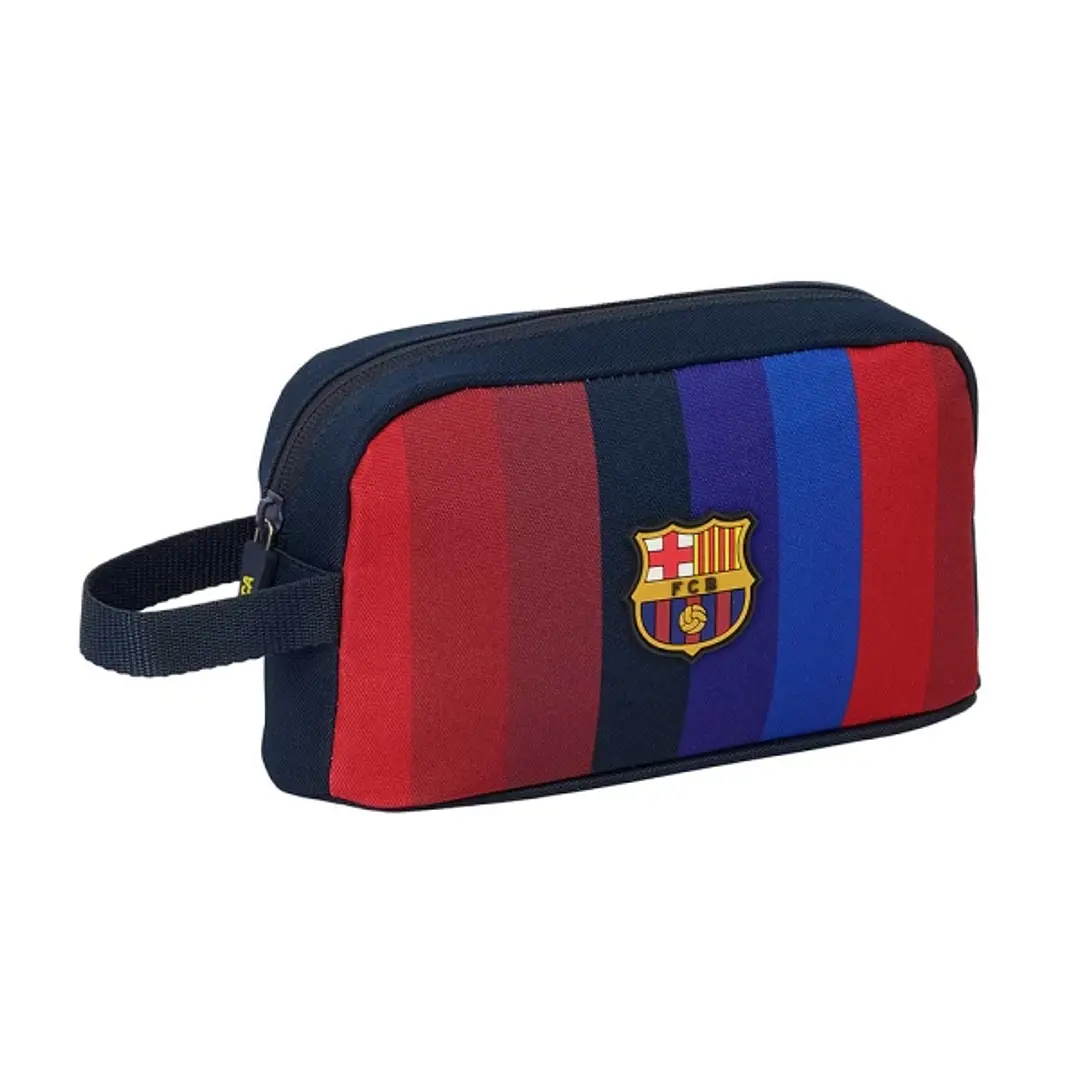 Safta F.C.Barcelona 1ª Equipacion 26/27 Bolsa Isotermica Porta Alimentos - Asa de Mano Lateral - Cremallera - 21.5x12x6.5cm - Color Azul Noche 1