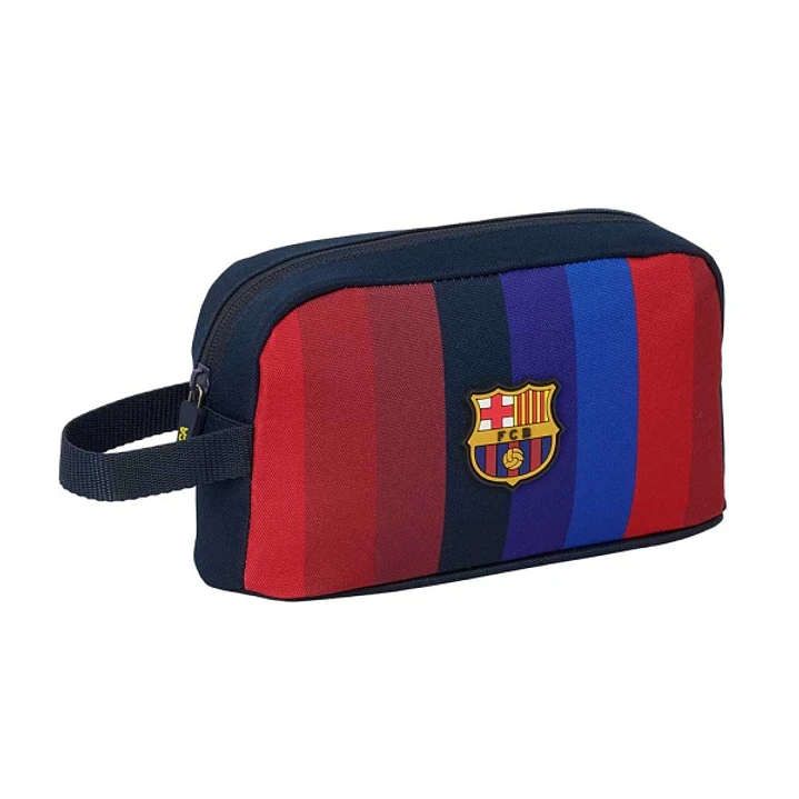 Safta F.C.Barcelona 1ª Equipacion 26/27 Bolsa Isotermica Porta Alimentos - Asa de Mano Lateral - Cremallera - 21.5x12x6.5cm - Color Azul Noche 1
