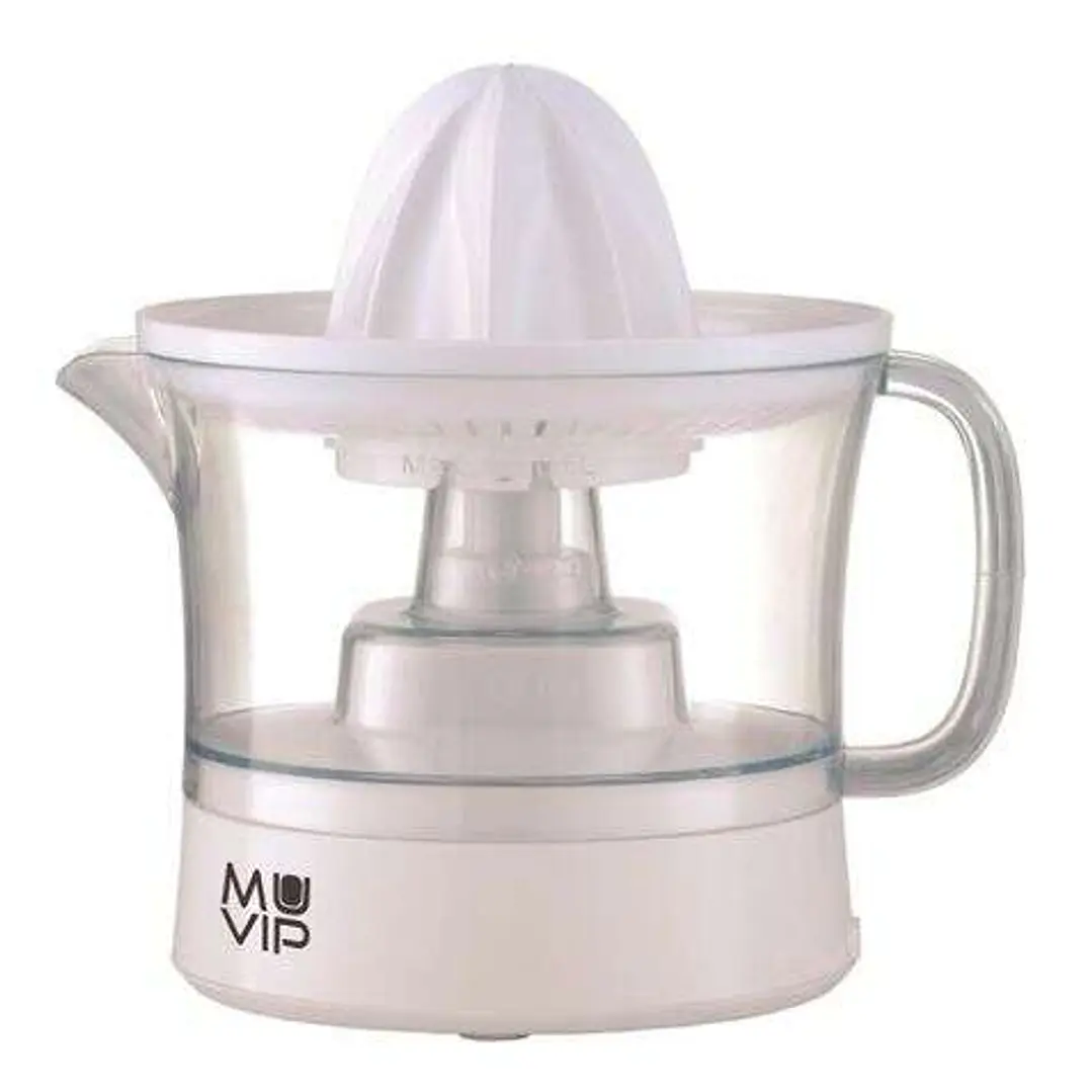 Muvip Exprimidor Electrico 40W - Deposito de 0.5L - Rotacion en ambos Sentidos - Filtro de Pulpa - Desmontable para Facil Limpieza 1