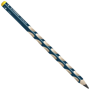 Stabilo Easygraph Lapiz de Grafito - Mina HB de 3.15mm - Diseño Ergonomico - Uso Zurdo - Color Azul Petroleo