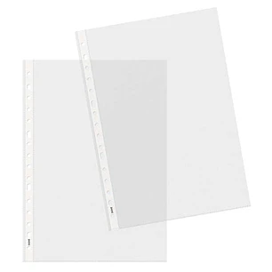 Dohe Basic Plus Pack de 100 Fundas Multitaladro Tamaño Folio 16 Taladros - Polipropileno Rugoso - Calidad Basica Plus