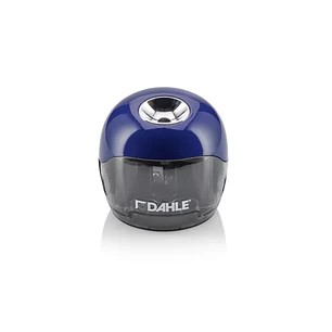 Dahle 250 Afilalapices Electrico - Para Lapices de Ø 8mm - Gran Deposito Transparente - Alimentacion con Pilas AA - ColorAzul
