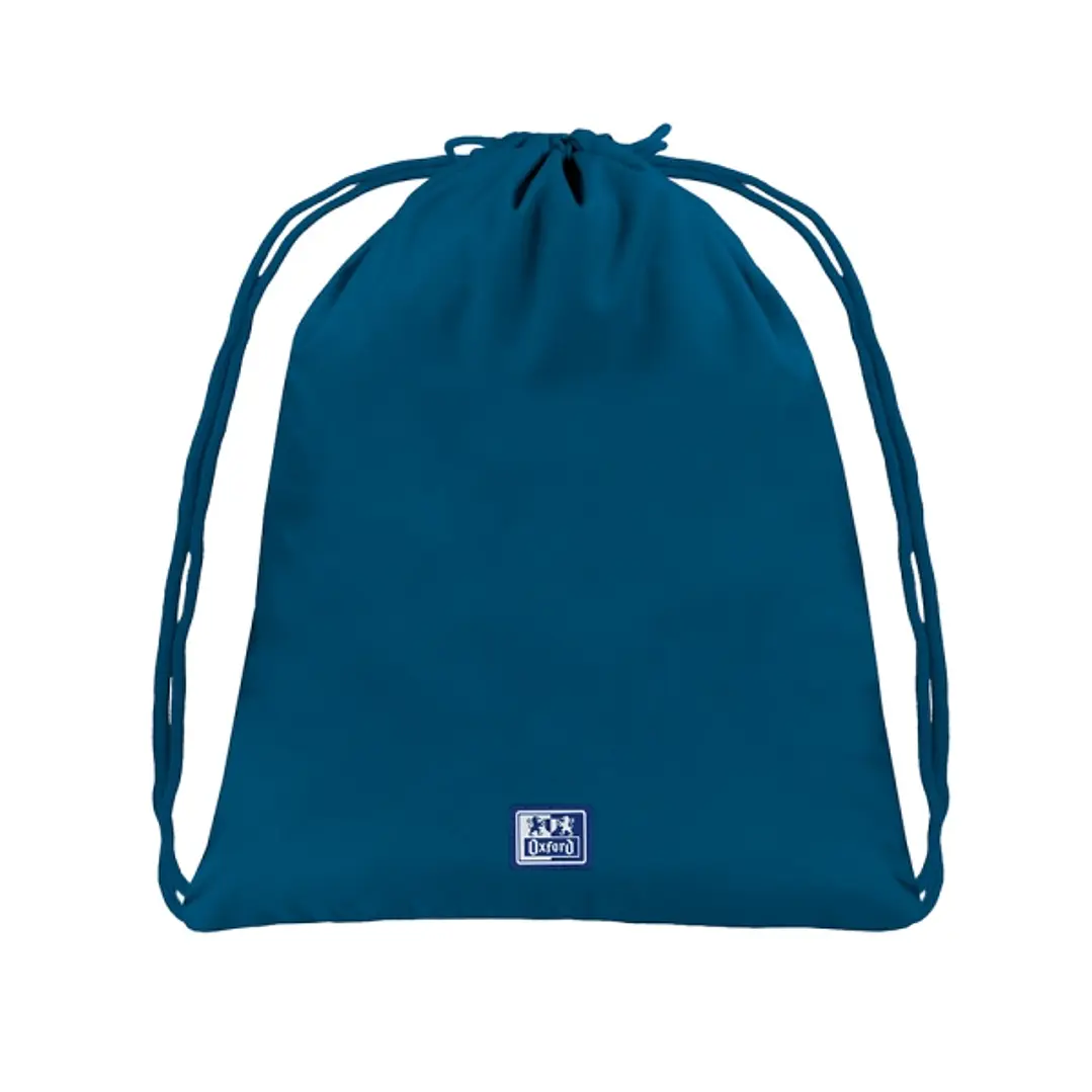 Oxford Young Proof B-Cool Mochila Saco Plano - Apertura Superior - Plastico Reciclado RPET - Bolsillo Interior con Cremallera - Tira Reflectante - Col 1