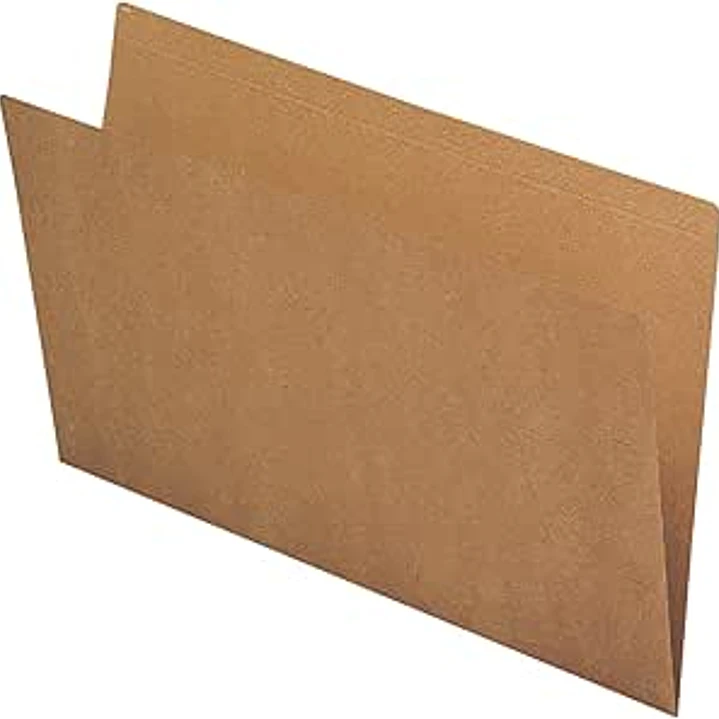 Fade Subcarpetas Simples - Formato Folio - Cartulina Kraft de 170g/m2 - Certificado Ecolabel - Color Marron 1