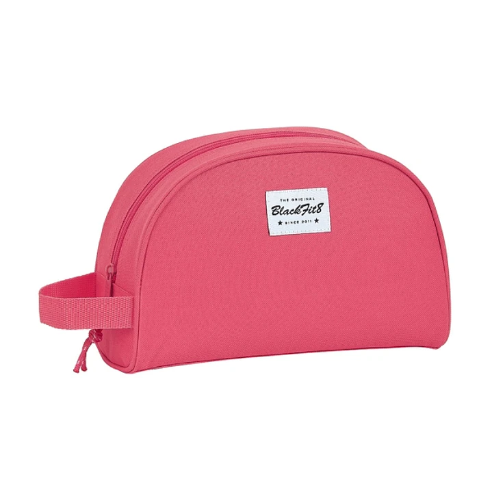 Safta Blackfit8 Fresa Neceser de 5L - Cremallera - Asa Lateral - Adapatable a Carro - Bolsillo Interior - 280x100x180mm - Color Rosa 1