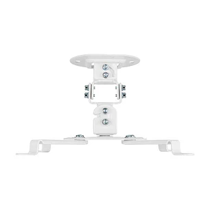 Aisens Soporte Universal Giratorio - Inclinable de Techo para Proyector - Hasta 13.5Kg - Color Blanco
