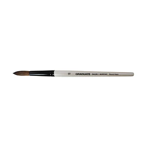 Daler Rowney Graduate Pincel Acuarela - Mezcla de Pelo de Pony y Sintetico - Mango Corto - Redondo Lavis Nº18