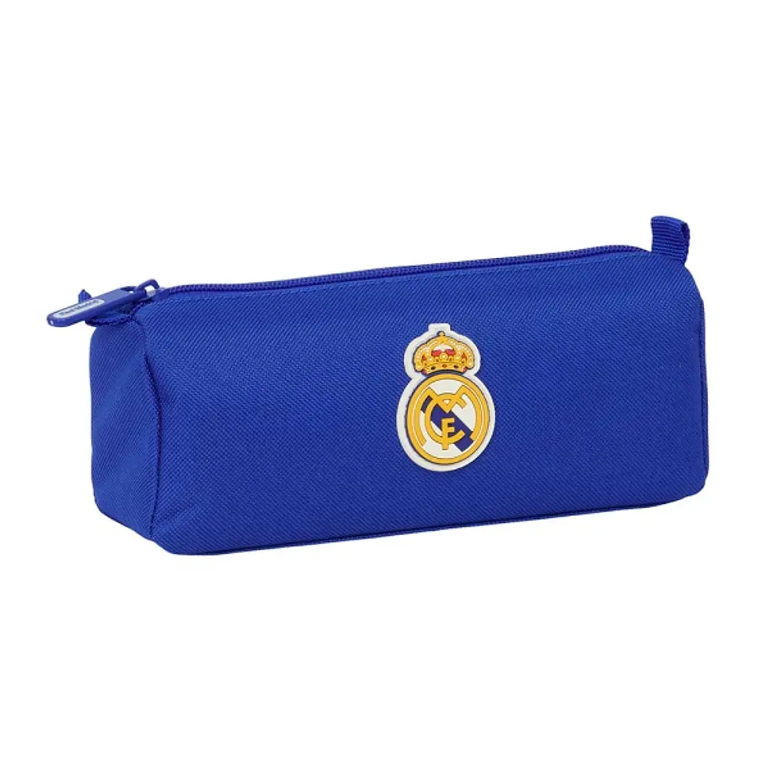 Safta Real Madrid Portatodo - Cremallera - 1.20L - 210x70x80mm - Color Azul 1