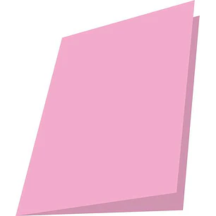 Mariola Pack de 50 Subcarpetas de Cartulina 180gr - Formato Folio - Ranura para Fastener - Color Rosa