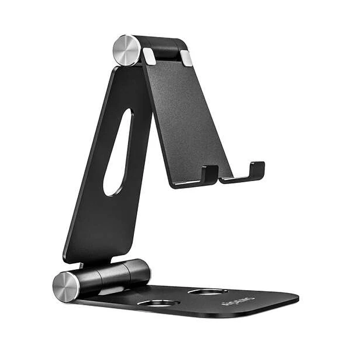 Aisens Soporte de Sobremesa Tamaño XL Ajustable (2 Pivotes) para Movil / Tablet - Color Negro 1