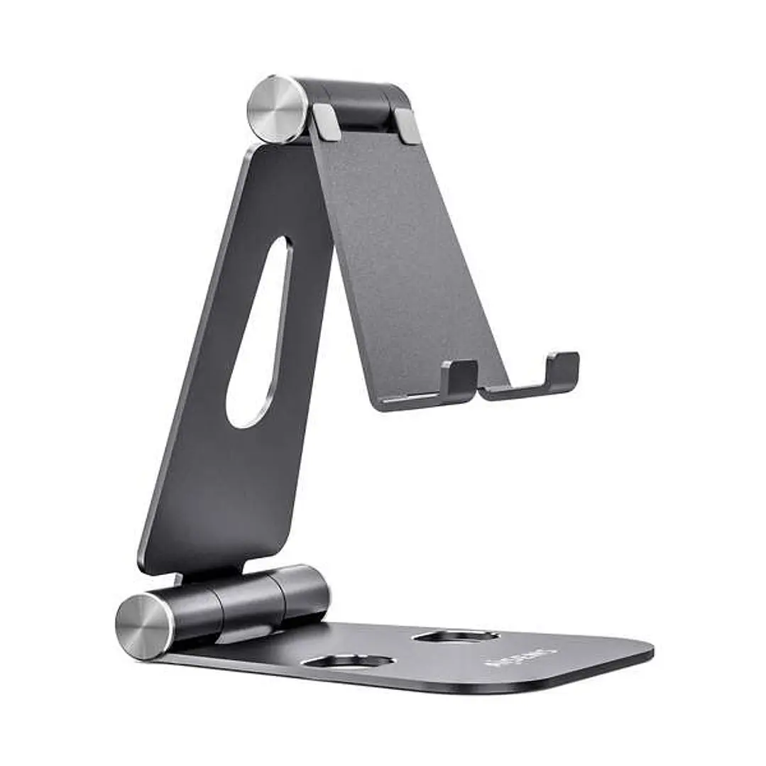 Aisens Soporte de Sobremesa Tamaño XL Ajustable (2 Pivotes) para Movil / Tablet - Color Gris 1