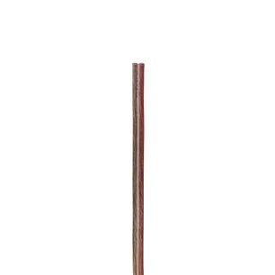 Hama Entry Cable de Altavoz de 2 Nucleos - Seccion 0.75mm2 - Longitud 10m - Color Transparente