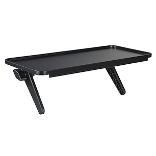 Hama Bandeja Universal para Monitor y TV - Capacidad 6kg - Ajustable - Plastico - 30.0x12.7cm - Color Negro