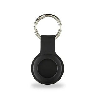 Hama Essential Funda para AirTag - Silicona Antiadherente - Color Negro