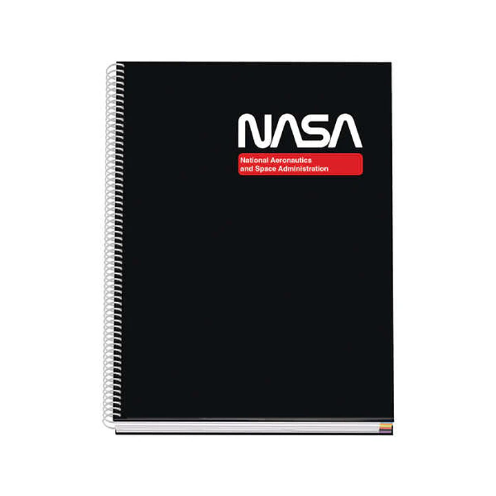 Dohe Cuaderno en Espiral de Tapa Dura A4 - 228x300mm - Cubierta en Carton Forrado con Papel Impreso a Todo Color y Plastificado Brillo - Interior de 1 1