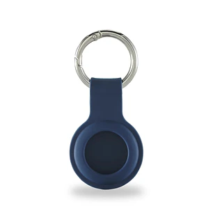 Hama Essential Funda para AirTag - Silicona Antiadherente - Color Azul