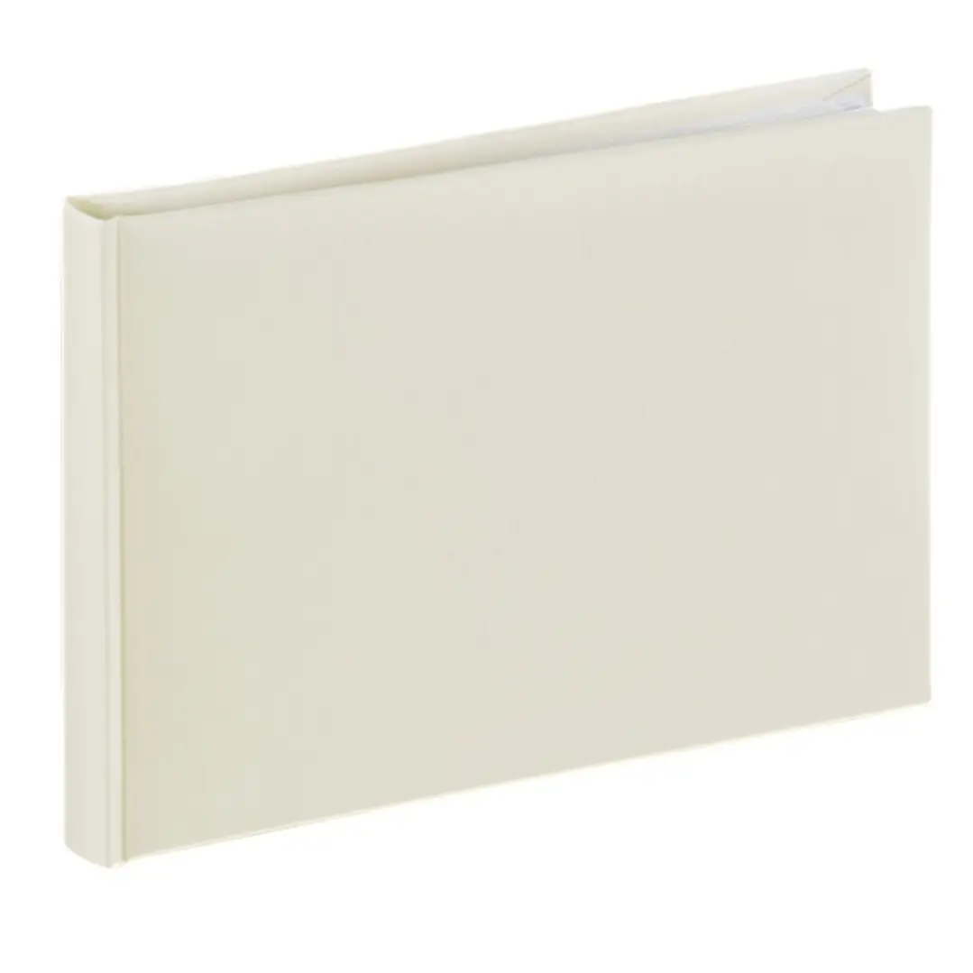 Hama Fine Art Album de Fotos - 36 Paginas Blancas - Tapa de Papel - 24x17cm - Color Beige 1