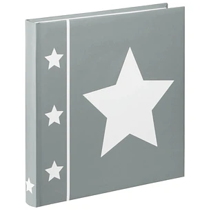 Hama Skies Album de Fotos - 60 Paginas Blancas - Tapa Plastificada - 30x30cm - Color Gris