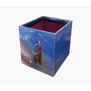 Pictura Gaëlle Boissonnard Caja Portalapices - 8.5x8.5x10.5cm - Diseño Artistico - Ideal para Organizar Material de Escritura - Decorativa