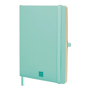 Finocam Nexo Cuaderno de Tapa Blanda - 72 Hojas - Formato A5 - 148x210mm - Rayado Horizontal - Papel Crema de 80g/m2 - Bolsillo Interior - Portaboligr