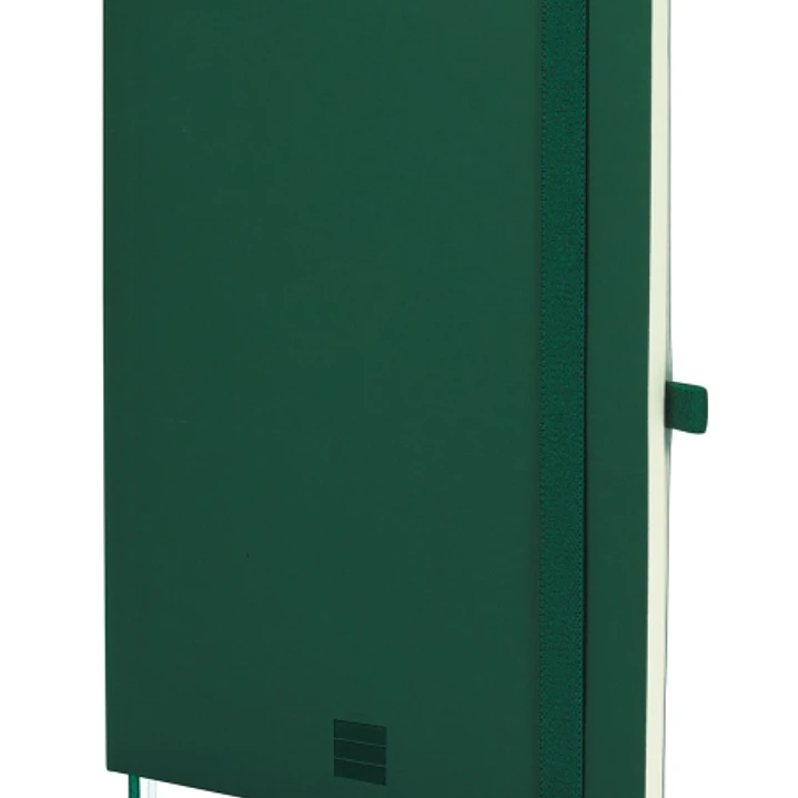 Finocam Nexo Cuaderno de Tapa Blanda - 72 Hojas - Formato A5 - 148x210mm - Papel Crema de 80g/m2 - Liso - Bolsillo Interior - Cierre con Goma - Hojas  1