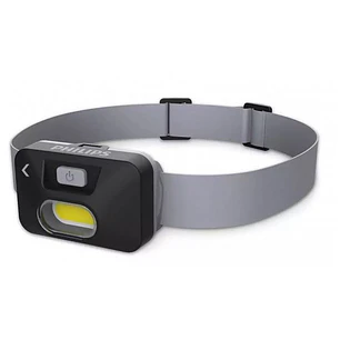 Philips Linterna Frontal LED - Cinta para la Cabeza - 130 Lumenes - Manos Libres - Color Negro y Gris