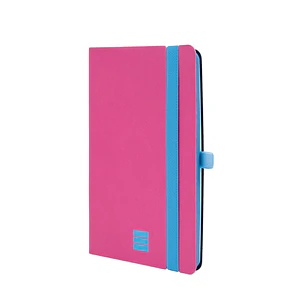 Finocam Modern Cuaderno de Tapa Ligera - 72 Hojas - 100x150mm - Papel Crema de 80g/m2 - Bolsillo Interior - Cierre con Goma - Hojas Microperforadas - 