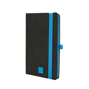 Finocam Modern Cuaderno de Tapa Ligera - 72 Hojas - 100x150mm - Papel Crema de 80g/m2 - Bolsillo Interior - Cierre con Goma - Hojas Microperforadas - 