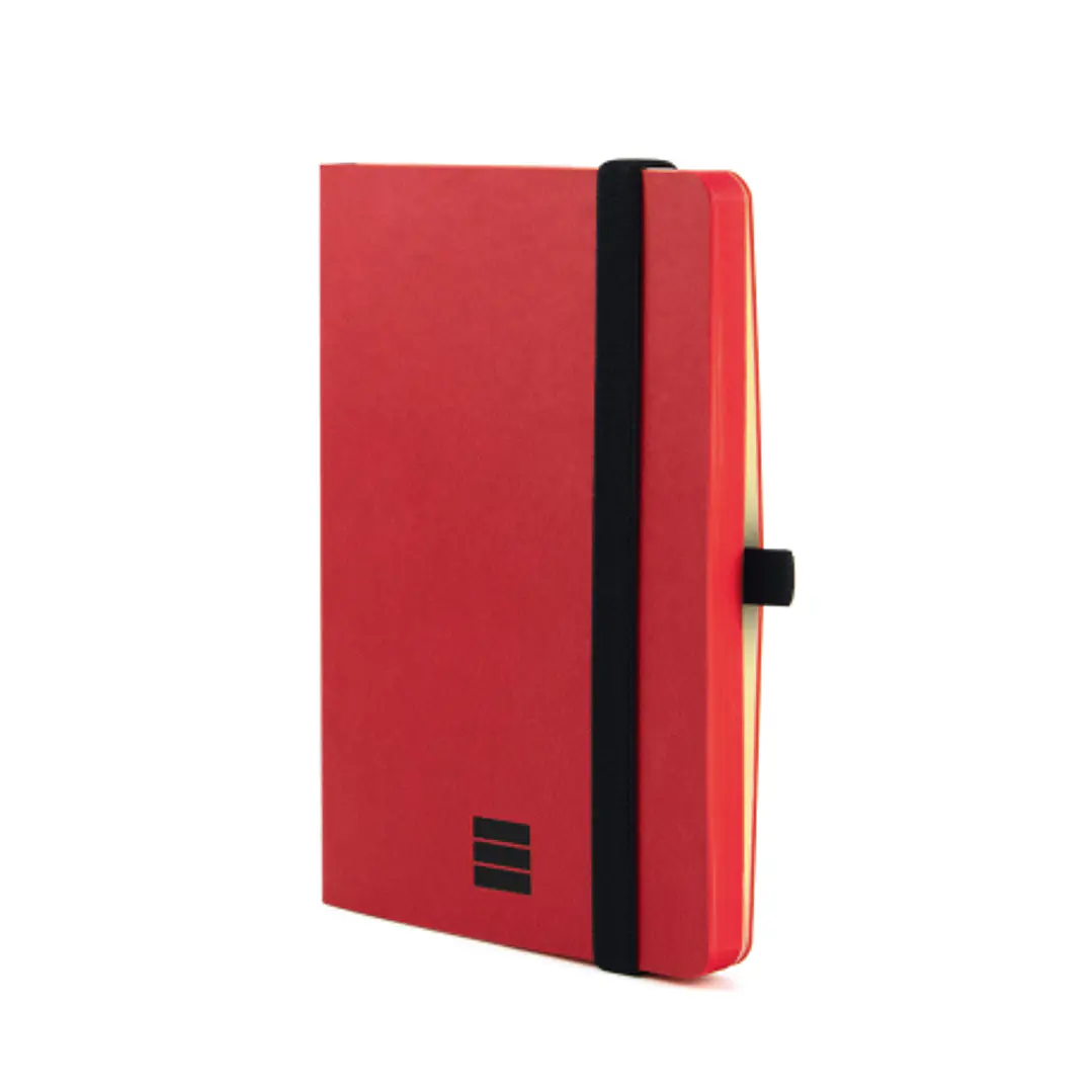 Finocam Modern Cuaderno de Tapa Ligera - 72 Hojas - 100x150mm - Papel Crema de 80g/m2 - Liso - Bolsillo Interior - Cierre con Goma - Hojas Microperfor 1