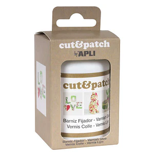 Apli Barniz Fijador Cut&Patch 100 - Proteccion Duradera - Secado Rapido - Facil Aplicacion - Transparente