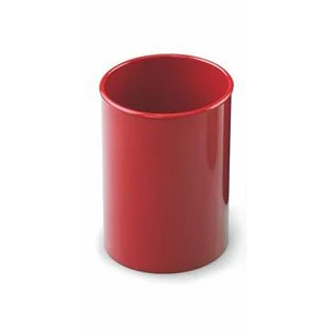 Faibo Cubilete Redondo 7.8x10cm - Fabricado en Poliestireno - 100% Reciclable - Color Rojo