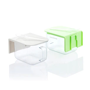Innovagoods Handstore Pack de 2 Recipientes de Cocina Extraibles - Capacidad 420ml - Libre de BPA - Facil Limpieza - Adhesivos de Calidad - 12.5x7x9cm
