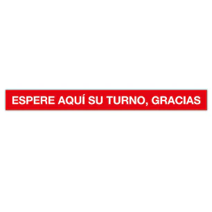 Apli Tira de Señalizacion Adhesiva 