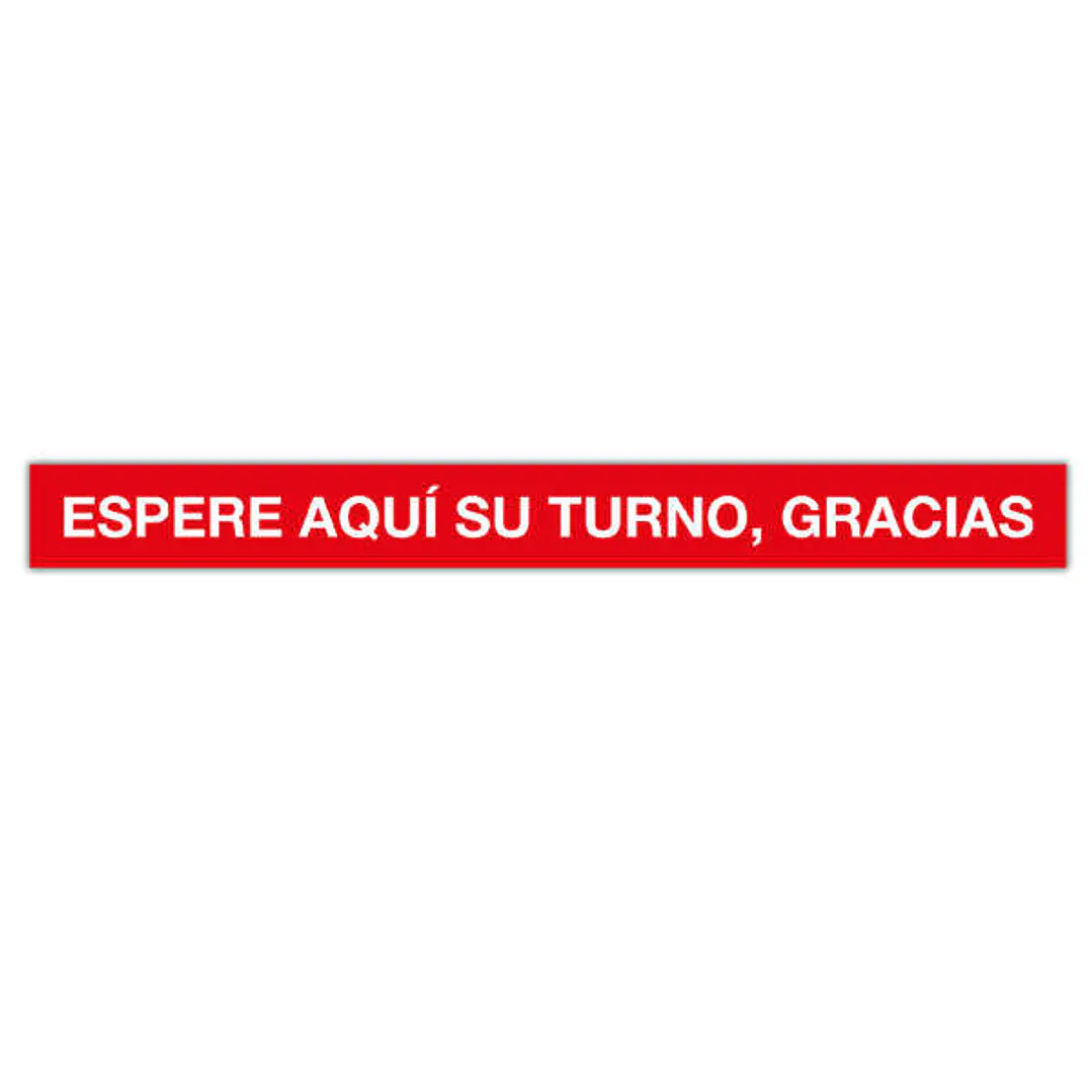 Apli Tira de Señalizacion Adhesiva 