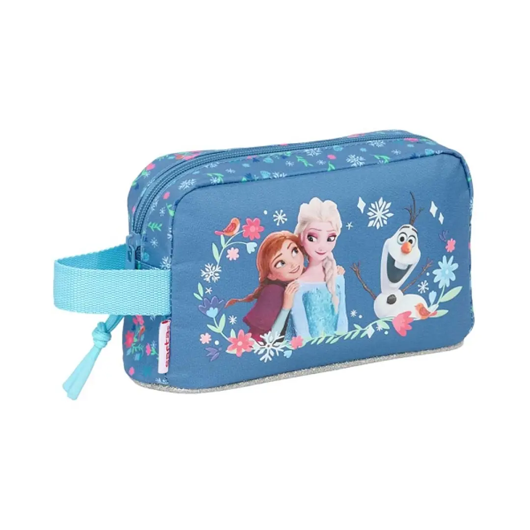 Safta Frozen Portadesayunos Termico de 1.7L - Interior Forrado en Aluminio - 215x65x120mm - Color Azul 1