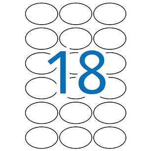 Apli Etiquetas Kraft Permanentes 63.5 x 42.3mm 10 Hojas