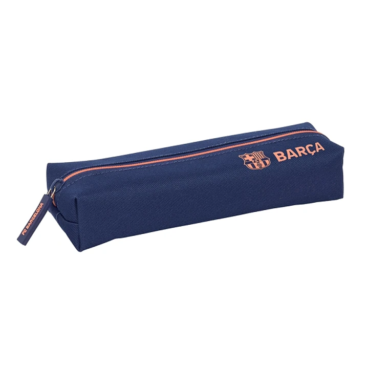 Safta F.C.Barcelona 2ª Equipacion Portatodo - Cremallera - Goma Elastica - 0.53L - 220x70x40mm - Color Azul Marino 1