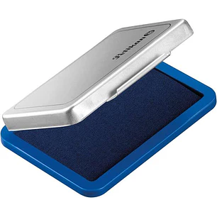 Pelikan Tampon Pelikan N.3 5x7cm - Ideal para Sellos y Manualidades - Tamaño Compacto - Tinta de Alta Calidad - Color Azul
