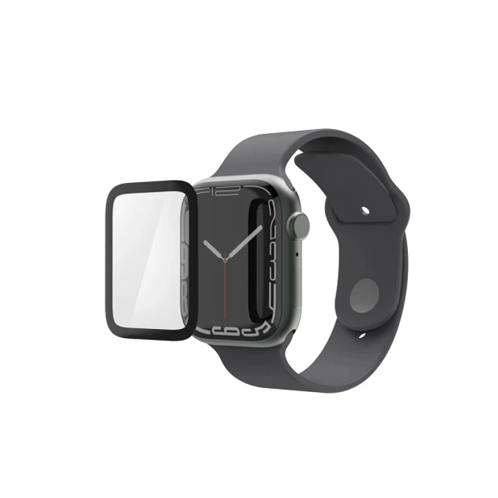 Hama Super Hybrid Protector de Pantalla para Apple Watch - 44mm - Antihuellas - Flexiglas rPET - Color Transparente 1