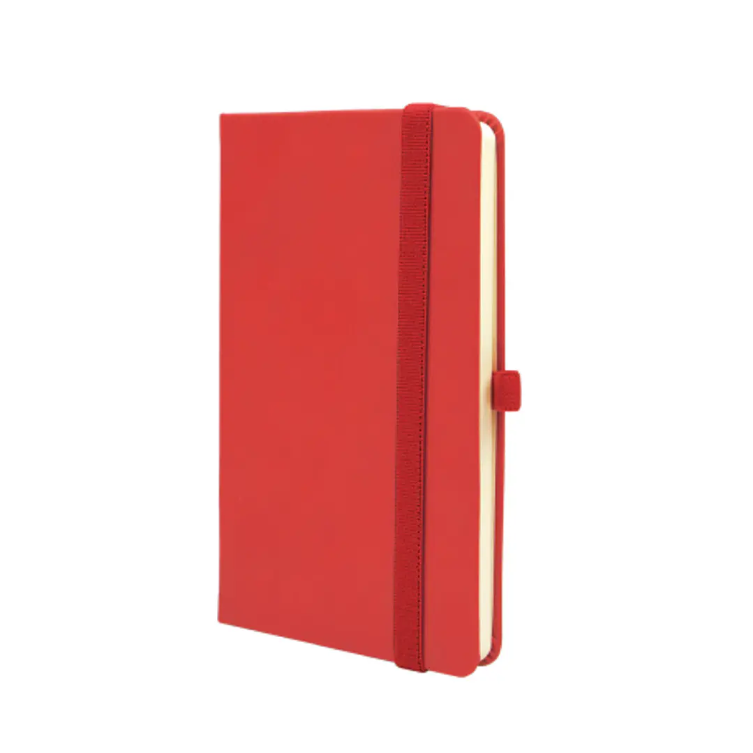 Finocam Class Cuaderno de Tapa Dura - 96 Hojas - 100x150mm - Papel Crema de 80g/m2 - Liso - Bolsillo Interior - Cierre con Goma - Hojas Microperforada 1