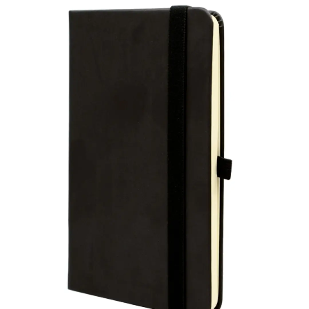 Finocam Class Cuaderno de Tapa Dura - 96 Hojas - 100x150mm - Papel Crema de 80g/m2 - Liso - Bolsillo Interior - Cierre con Goma - Hojas Microperforada 1