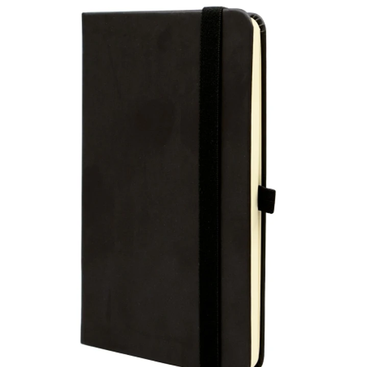 Finocam Class Cuaderno de Tapa Dura - 96 Hojas - 100x150mm - Papel Crema de 80g/m2 - Liso - Bolsillo Interior - Cierre con Goma - Hojas Microperforada 1