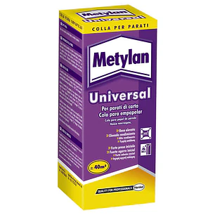 Metylan Universal Cola Universal para Papeles Pintados 125gr - Adhesivo de Alta Resistencia - Facil de Aplicar