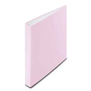 Hama Carpeta de 4 Anillas Lomo de 39mm - Tapa Plastificada - 29x32.5cm - Color Rosa
